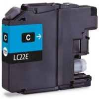Tinteiro Brother Compatível LC-22E XL Azul